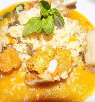 Nicaraguan Chicken and Rice Stew