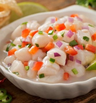 Shrimp ceviche - Nicaraguan Style